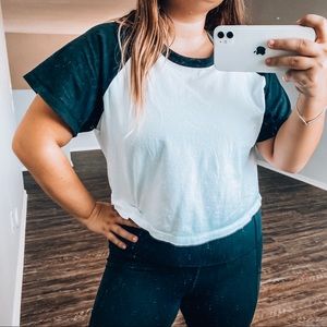 forever 21 baseball tee